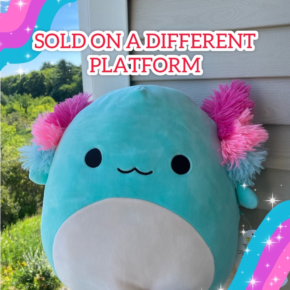 Anastasia The Axolotl- Squishmallow 14”